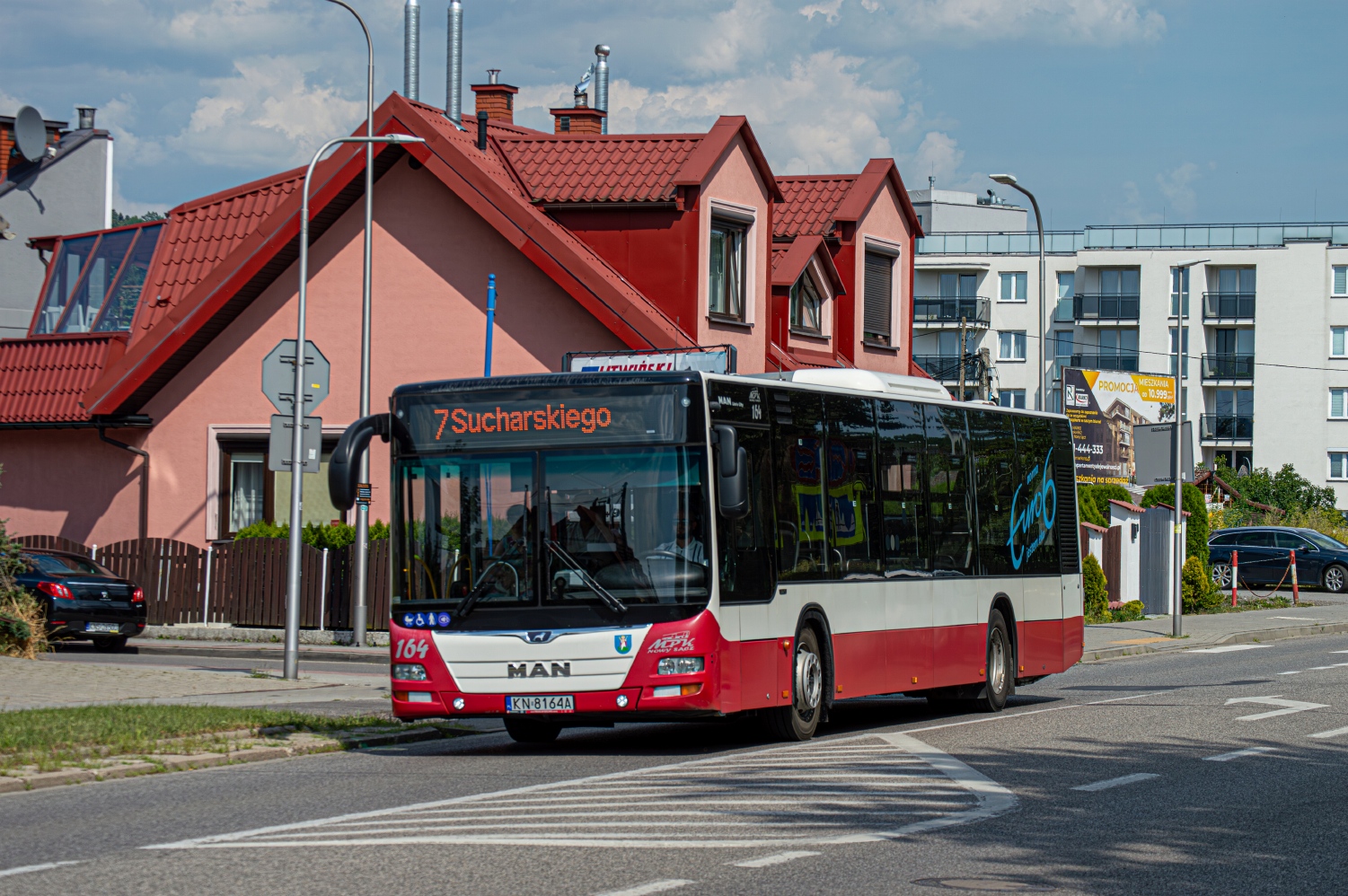 Polen, MAN A37 Lion's City NL293 Nr. 164
