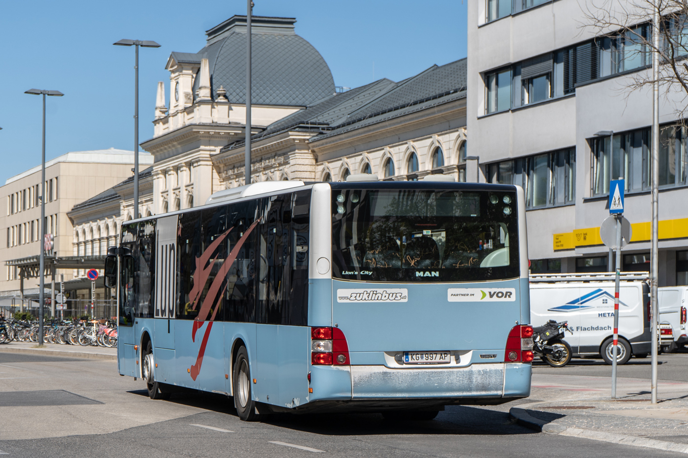 Rakousko, MAN A21 Lion's City NL323 č. KG 997 AP